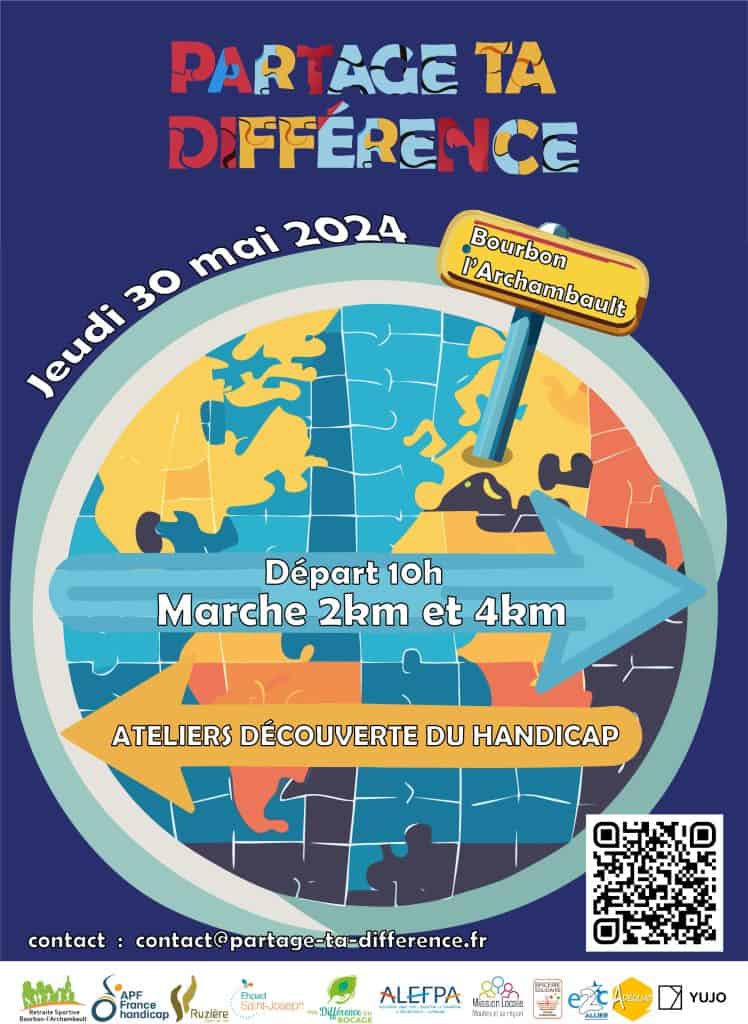 Partage ta différence 2024 - Affiche
